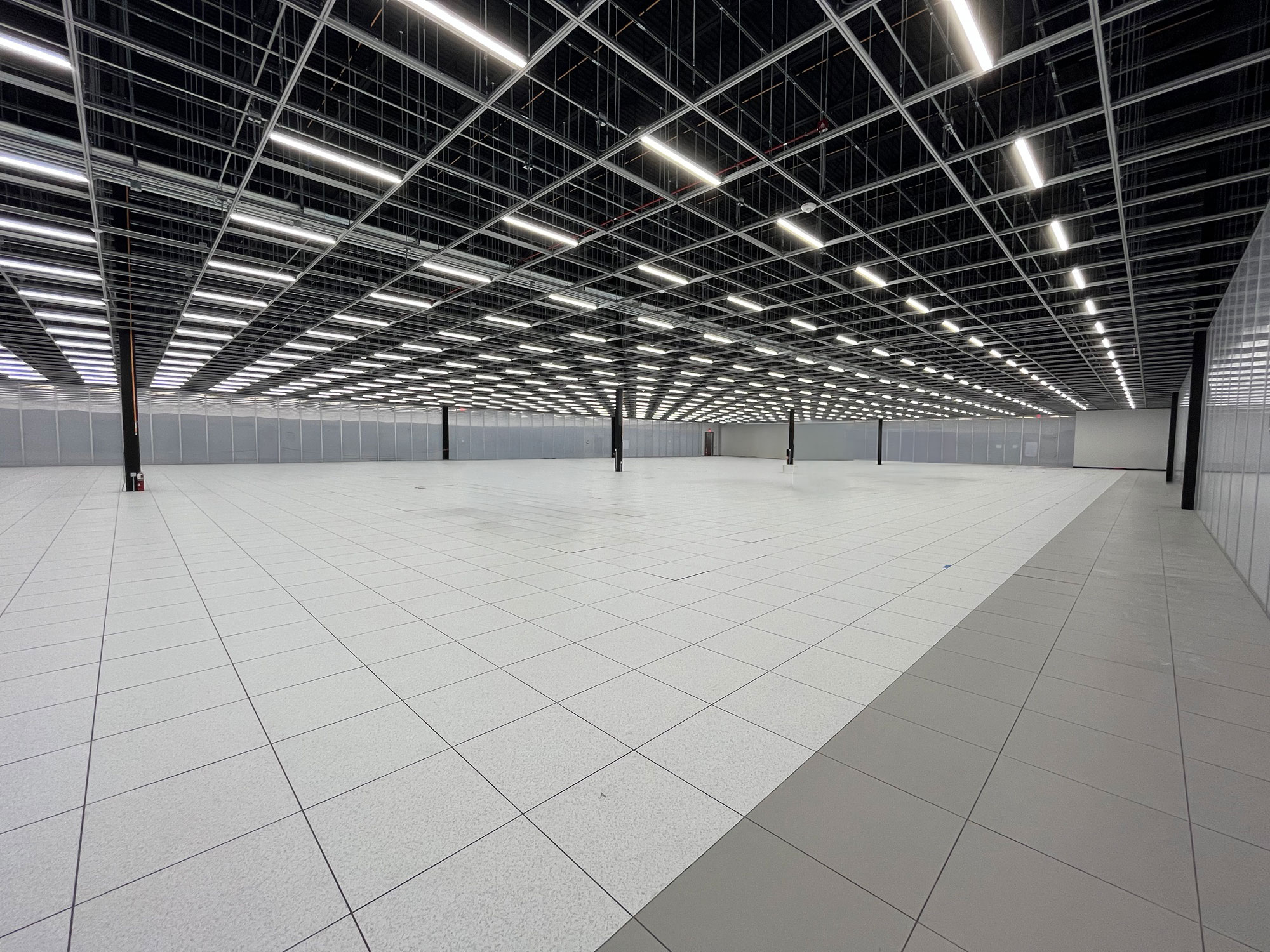Compu Dynamics Data Center White Space Fit Out - Powered Shell